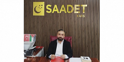 Saadet Partisi Kars İl Başkanı Nesimi Demir: 