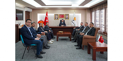 Saadet Partisi Kayseri İl Teşkilatından AK Parti İl Başkanlığına Ziyaret