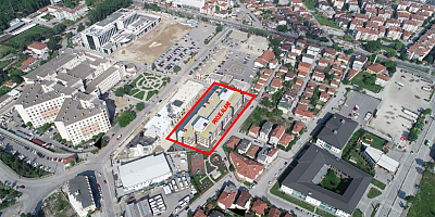 Sağlık kampüsüne katlı otoparkla etkili çözüm: 530 araç kapasiteli olacak