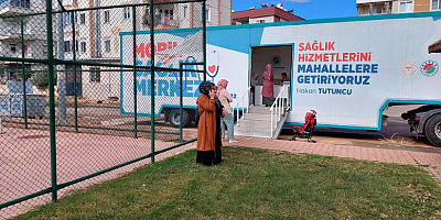 Sağlık Tırı Kepez’in mahallelerinde