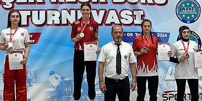 Sakarya Büyükşehir bir şampiyonluk iki madalyayla Konya’ya damga vurdu