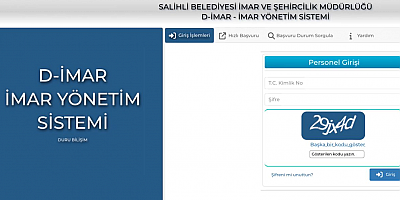 Salihli’de D-İmar dönemi başlıyor
