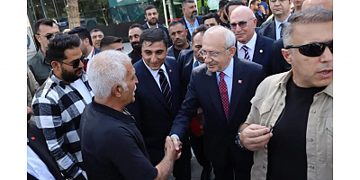 ŞANLIURFA'DA KILIÇDAROĞLU'NA COŞKULU KARŞILAMA