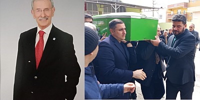 ŞANLIURFA’DA VEFA ÖRNEĞİ: İL BAŞKANI KARADAĞ, PARTİ EMEKTARININ TABUTUNU OMUZLADI