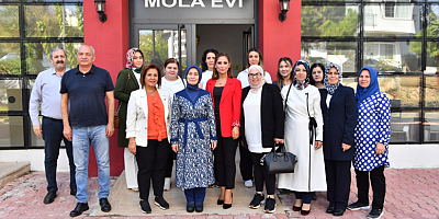 Sare Davutoğlu Mola Evi’ni çok beğendi