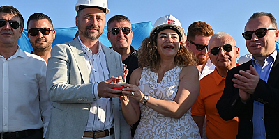 ŞARKÖY İTFAİYE İSTASYONUNUN TEMELİ TÖRENLE ATILDI