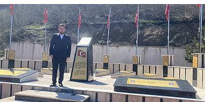 Sazak Şehitleri Unutulmadı: Yasin Çeltek’ten Anlamlı Ziyaret