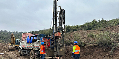 Şehrin ikinci güneş enerji santralinde saha çalışmaları sürüyor