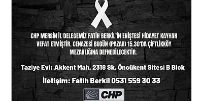 Semih Palamut: Hidayet Kayhan’a Allah’tan Rahmet Diliyoruz