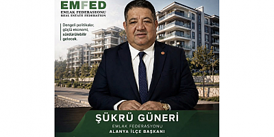 Şükrü Güneri: Alanya’da İkamet Politikaları Dengeli Şekilde Yeniden Düzenlenmeli