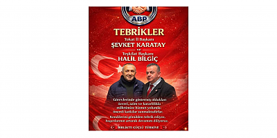 Şükrü Güneri: Tokat İl Başkanlığı’na Şevket Karatay Atandı