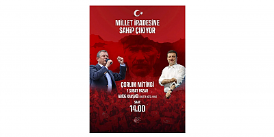 Talip Karadeniz: “Birlik, Demokrasi ve Özgürlük İçin Çorum’da Buluşuyoruz”