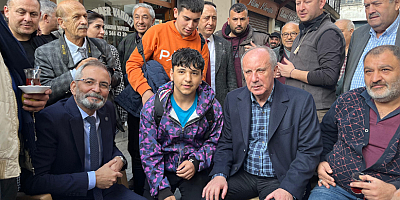 TARSUS’TA ESNAFTAN MUHARREM İNCE VE HALUK BOZDOĞAN’A YOĞUN İLGİ