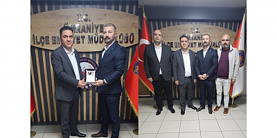 TEKİN YILMAZ’DAN POLİS TEŞKİLATINA ANLAMLI ZİYARET