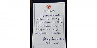 TEKİRDAĞ MİLLETVEKİLİ NURTEN YONTAR: “TÜRK DEMOKRASİSİNDEKİ BU KARA SAYFA BİR AN ÖNCE KAPATILMALI”