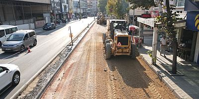 TEYYARECİ MEHMET ALİ CADDESİ YENİLENDİ