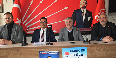 TUGRUL YILDIZ’DAN ISPARTA İL BİNASINDA COŞKULU AÇIKLAMA.!