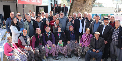 Tuncer, köylerimizin tüm sorunlarına hakim olmanın verdiği güçle geliyoruz