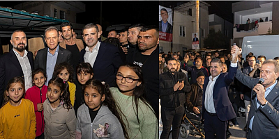 Tuncer, Vahap Seçer ile Halk buluşmasına katıldı