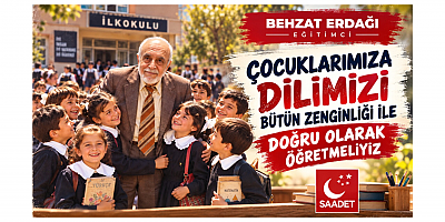 Türk Dil Bayramı’nda Behzat Erdağı’ndan çağrı: “Dilimizi korumak, geleceğimizi korumaktır”