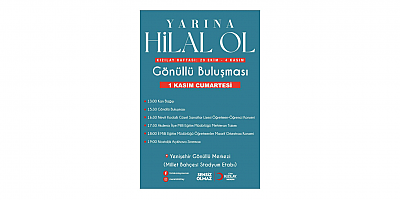 TÜRK KIZILAY MERSİN İL BAŞKANI LÜTFİ PARILTI: “YARINA HİLAL OL, BİR CANA UMUT OL”
