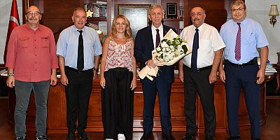 TÜRKİYE EMEKLİLER DERNEĞİ’NDEN MANSUR YAVAŞ’A TEŞEKKÜR ZİYARETİ