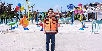 Tütüncü’den çocuklara su oyun parkı 