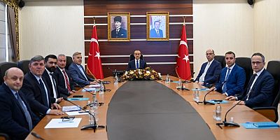 Vali Yavuz, SEDAŞ Yöneticileriyle Bir Araya Gelerek, İstişarelerde Bulundu