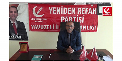 Yavuzeli İlçe Başkanı Arif Beşli: Zafer İmanla Yazıldı
