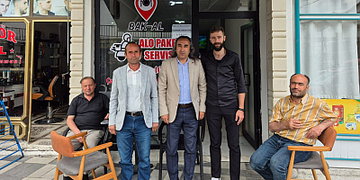 YENİ İŞLETMEYE DESTEK ZİYARETİ: “GELECEK, ÜRETEN VE CESARET EDENLERLE İNŞA EDİLECEK”