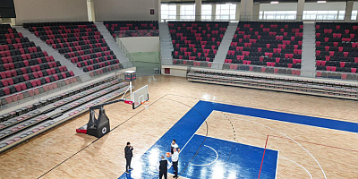 Yeni spor salonu şampiyonaya hazır