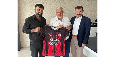 Yeni Yüzyıl Spor Kulübünden Atlas Çorap firmasına ziyaret