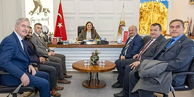 YENİDEN REFAH PARTİSİ AFYONKARAHİSAR İL BAŞKANLIĞI, BELEDİYE BAŞKANI BURCU KÖKSAL’I ZİYARET ETTİ