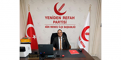 Yeniden Refah Partisi Ağrı Merkez İlçe Başkanı Saltan: Eğitim Masrafı Ailelerin Omuzlarında Ağır Bir Yüke Dönüşmemeli