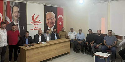 YENİDEN REFAH PARTİSİ BİTLİS İL BAŞKANI ASLAN SÜPHANOĞLU, PARTİNİN HEDEFLERİNİ MASAYA YATIRDI