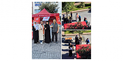 YENİDEN REFAH PARTİSİ BOLU İL BAŞKANI SADETTİN BASKIN: “STAND ÇALIŞMAMIZI TEŞKİLATIMIZLA BAŞARIYLA TAMAMLADIK”