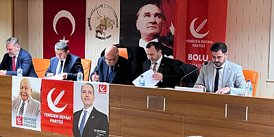 Yeniden Refah Partisi Bolu İl Başkanlığı Şubat Ayı İl Divan Toplantısını Gerçekleştirdi