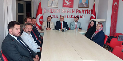 Yeniden Refah Partisi Genel Başkan Yardımcısı Mehmet Altınöz Bolu'da