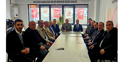 Yeniden Refah Partisi Kastamonu İl Başkanlığı’nda Esnaf Ziyareti