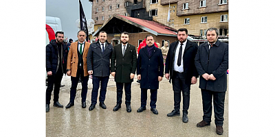 Yeniden Refah Partisi’nden Kartalkaya’da Yangın Bölgesine Ziyaret: 