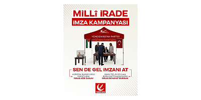 YENİDEN REFAH PARTİSİ’NDEN TÜM TÜRKİYE’DE İMZA SEFERBERLİĞİ