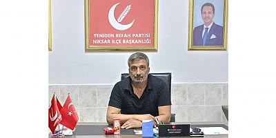 Yeniden Refah Partisi Niksar İlçe Başkanı Mehmet Özkan’dan Kadir Gecesi Mesajı