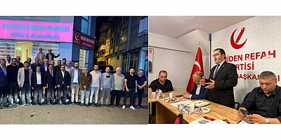 YENİDEN REFAH PARTİSİ ORDU İL BAŞKANI ADEM AĞCA: “KONGREMİZE GÜÇLÜ BİR HAZIRLIKLA YÜRÜYORUZ”