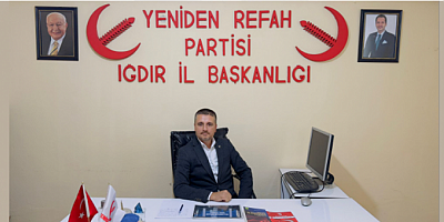 Yeniden Refah Partisi (YRP) Iğdır İl Başkanı Fırat Akkuş: 