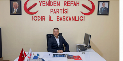 YRP Iğdır İl Başkanı Fırat Akkuş: 