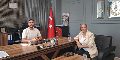 YUNUS EMRE MAHALLE MUHTARI YASEMİN GÜNGÖR’DEN YİĞİTBAY YAPI’YA ZİYARET