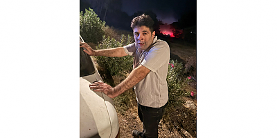 ZAFER PARTİSİ ANTALYA TEŞKİLATI YANGIN BÖLGESİNDE HALKLA OMUZ OMUZA