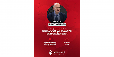 ZAFER PARTİSİ RİZE İL BAŞKANLIĞI'NDAN ÖNEMLİ KONFERANS DAVETİ