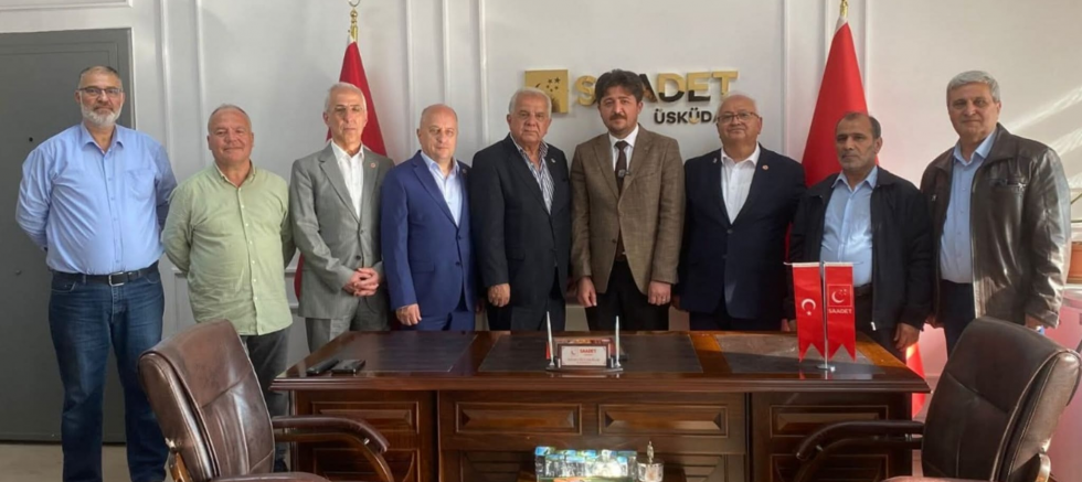 TEMAD Üsküdar’dan Saadet Partisi Üsküdar İlçe Başkanlığı’na Ziyaret