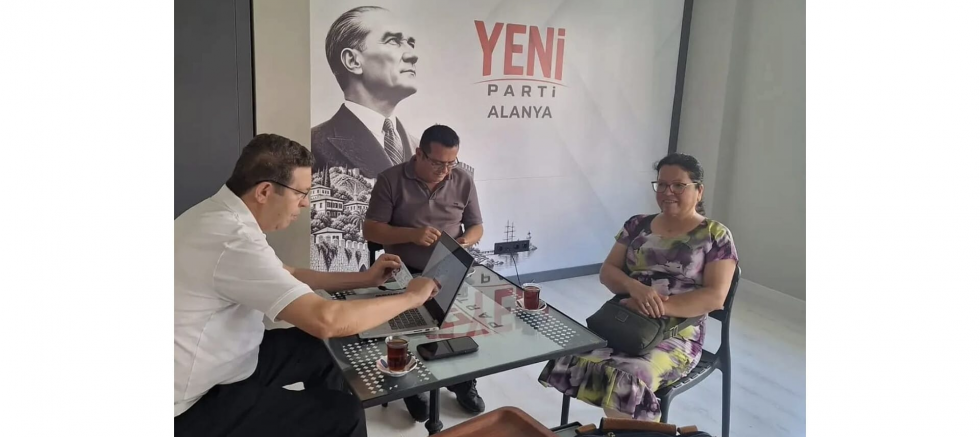 Yeni Parti Alanya İlçe Başkanı Bülent Kandemir: “Alanya’da Halkımızın Katılımıyla Büyüyoruz”